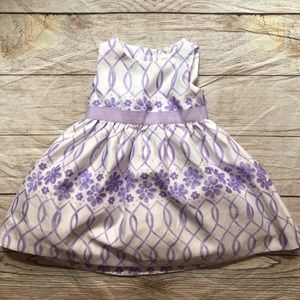 Gymboree Retail Floral Lattice Dress - EUC